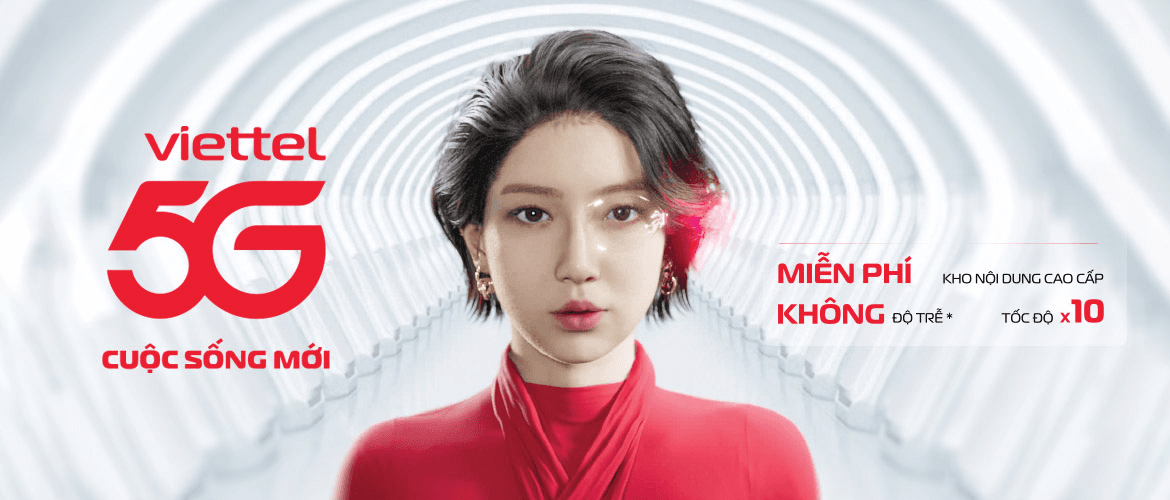 Gói mạng Viettel 5G lướt mạng mượt mà, không độ trễ