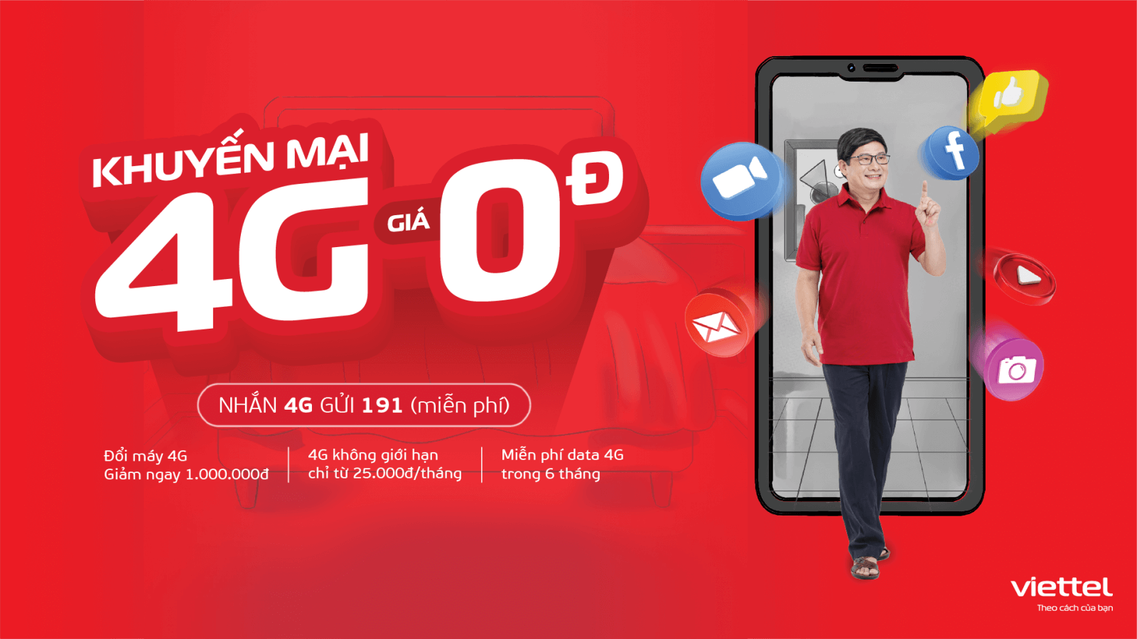 Mạng 4G của Viettel được đông đảo khách lựa chọn hiện nay