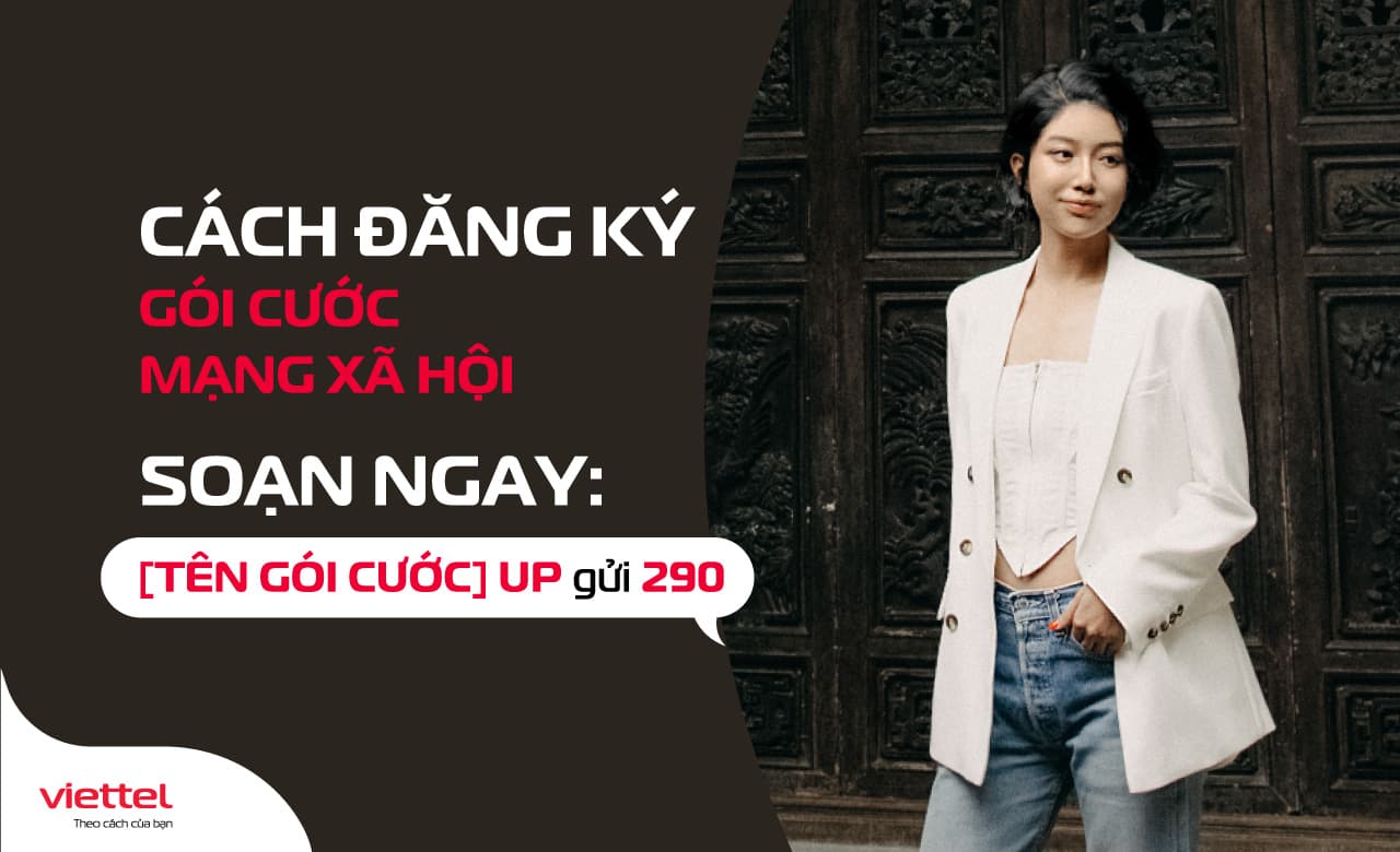 gói cước data 4g viettel miễn phí mạng xã hội